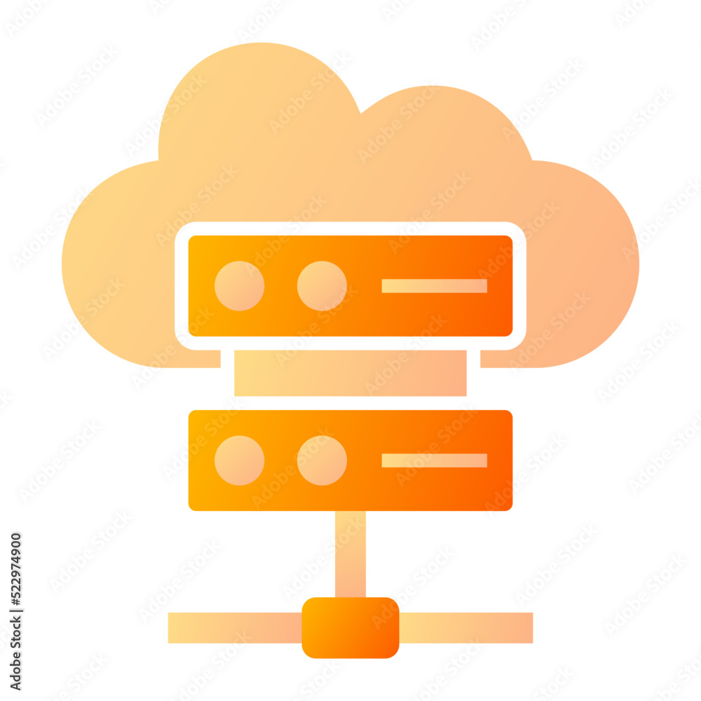 Cloud server Icon
