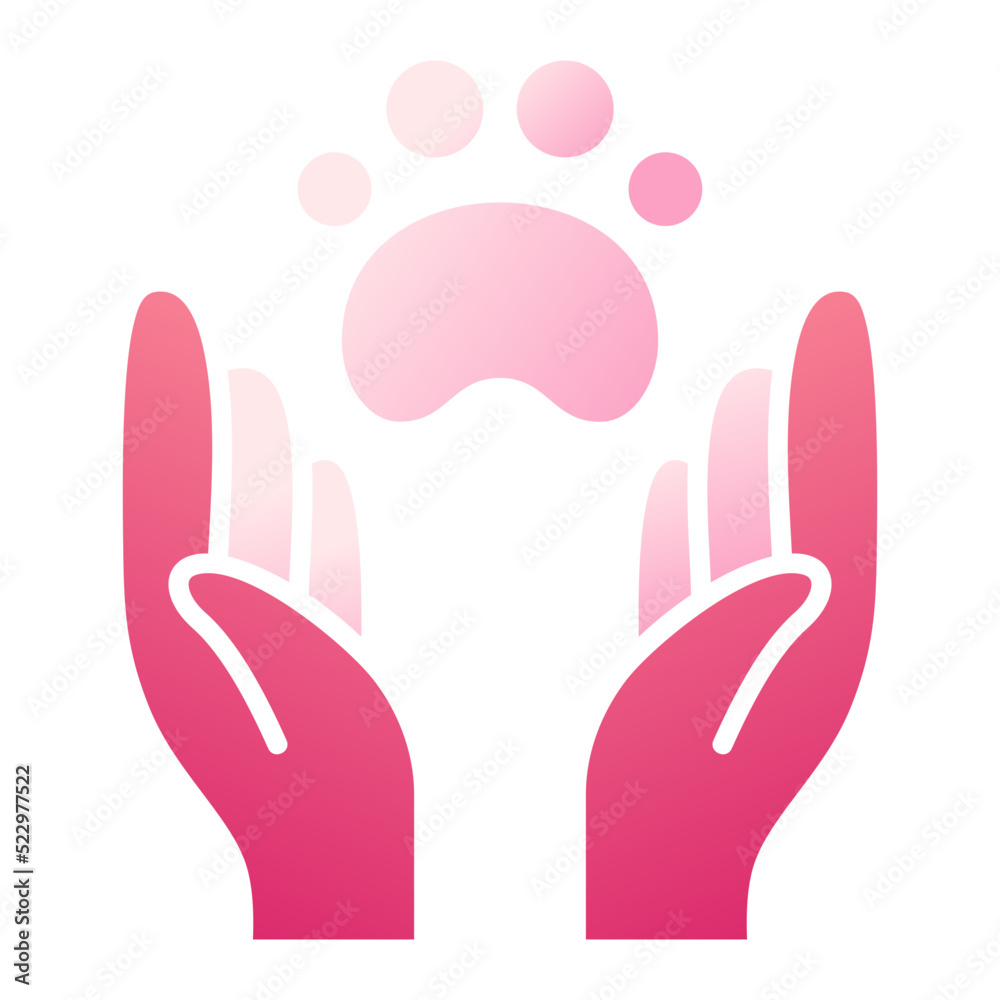 Obraz premium Animal Care Icon