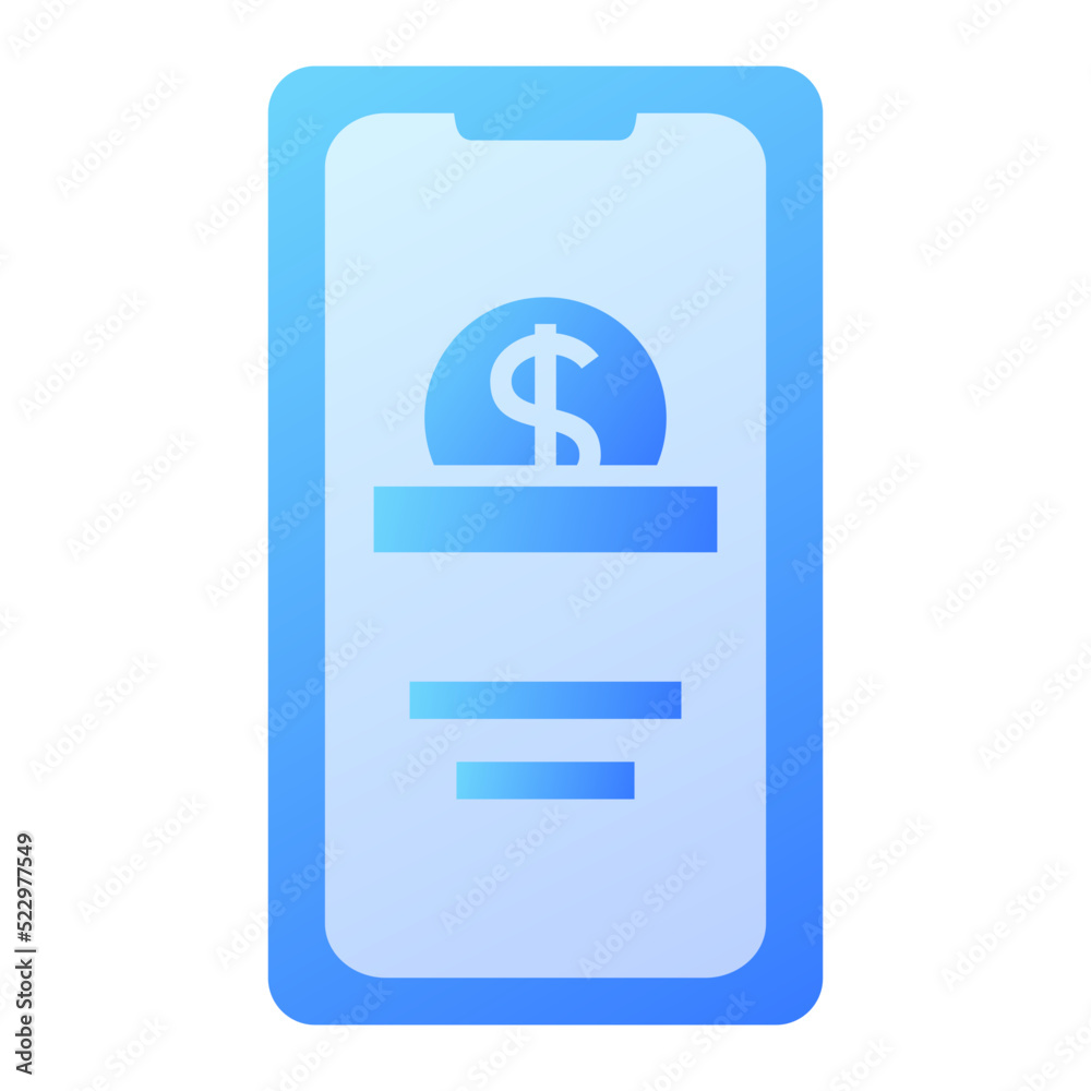 Fototapeta premium Online donation Icon