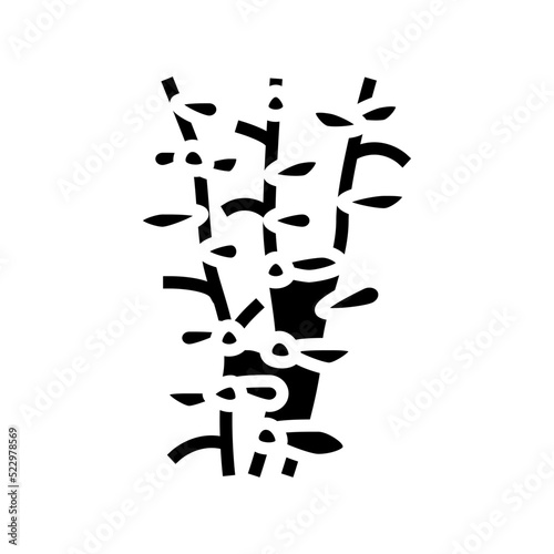 moneywort seaweed glyph icon vector. moneywort seaweed sign. isolated symbol illustration