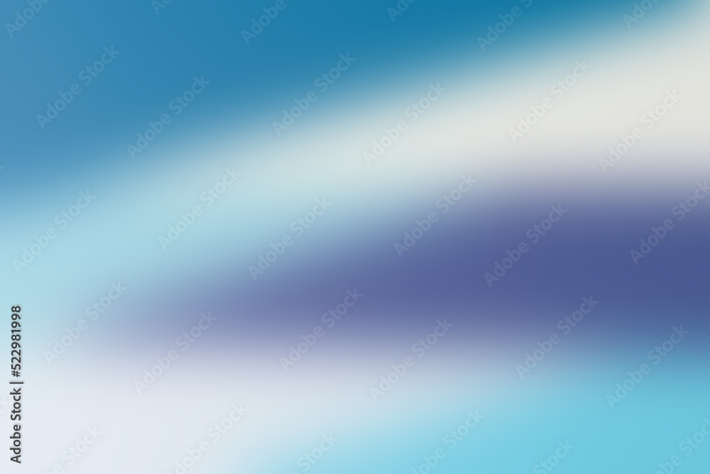 Blue abstract background. Blue gradient blurred background