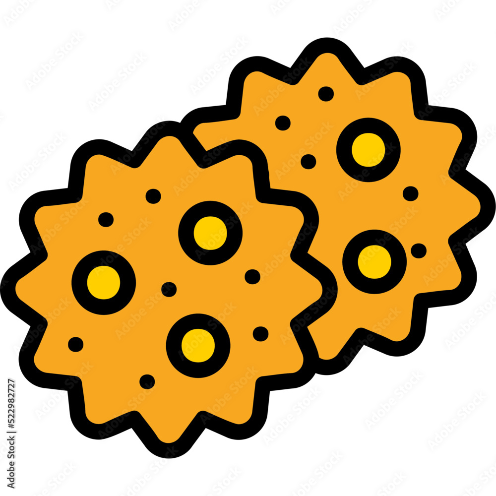 Fototapeta premium Cookie Icon