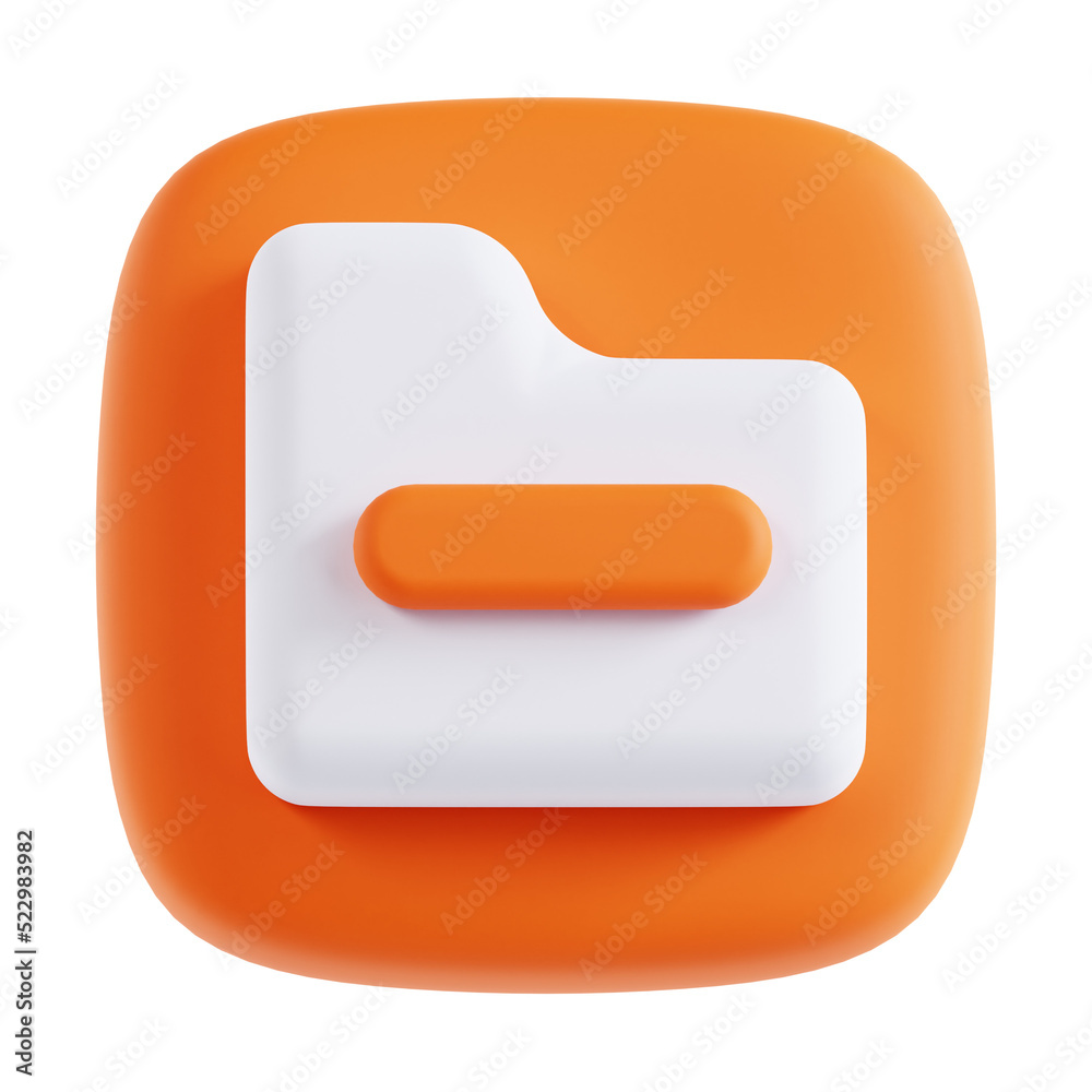 folder 3D Illustration User Interface folder 3D Illustration User Interface