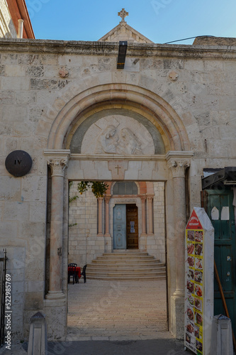 jerusalem armenian quarter, armenian catholic patriarchate gate