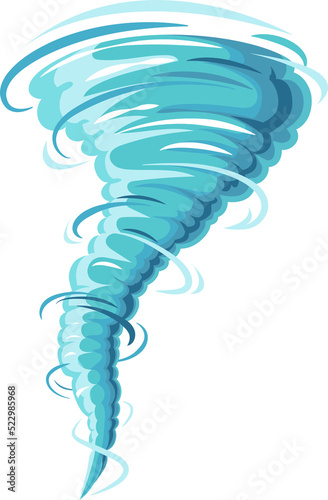 Hurricane twister cyclone, storm vortex tornado