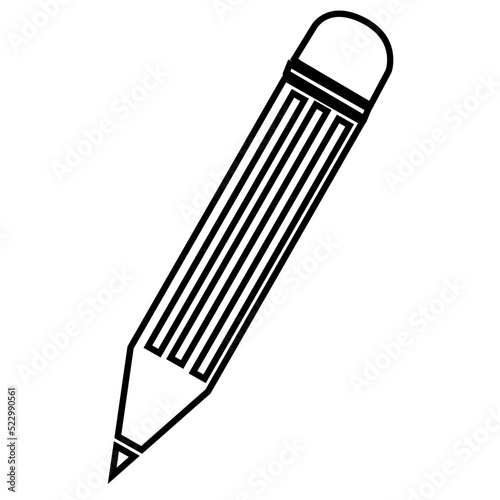 Pencil icon sign symbol design