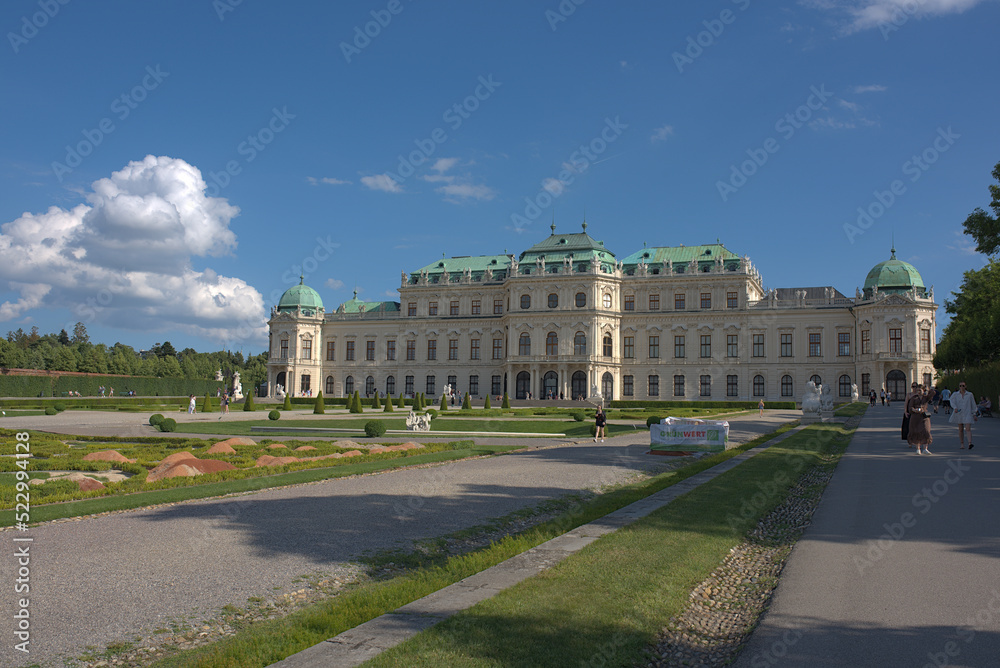 Austrian palace front view