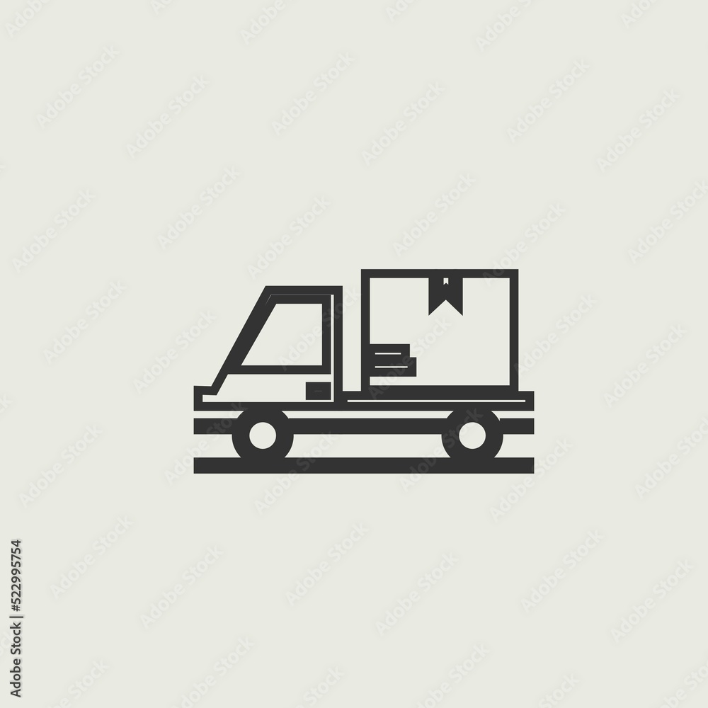 Delivery truck icon