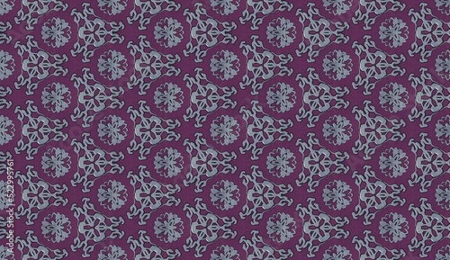 Wallpaper in the style of Baroque. Abstract ethnic ikat pattern. Design for background, wallpaper, illustration, fabric, clothing, batik, carpet, embroidery.
