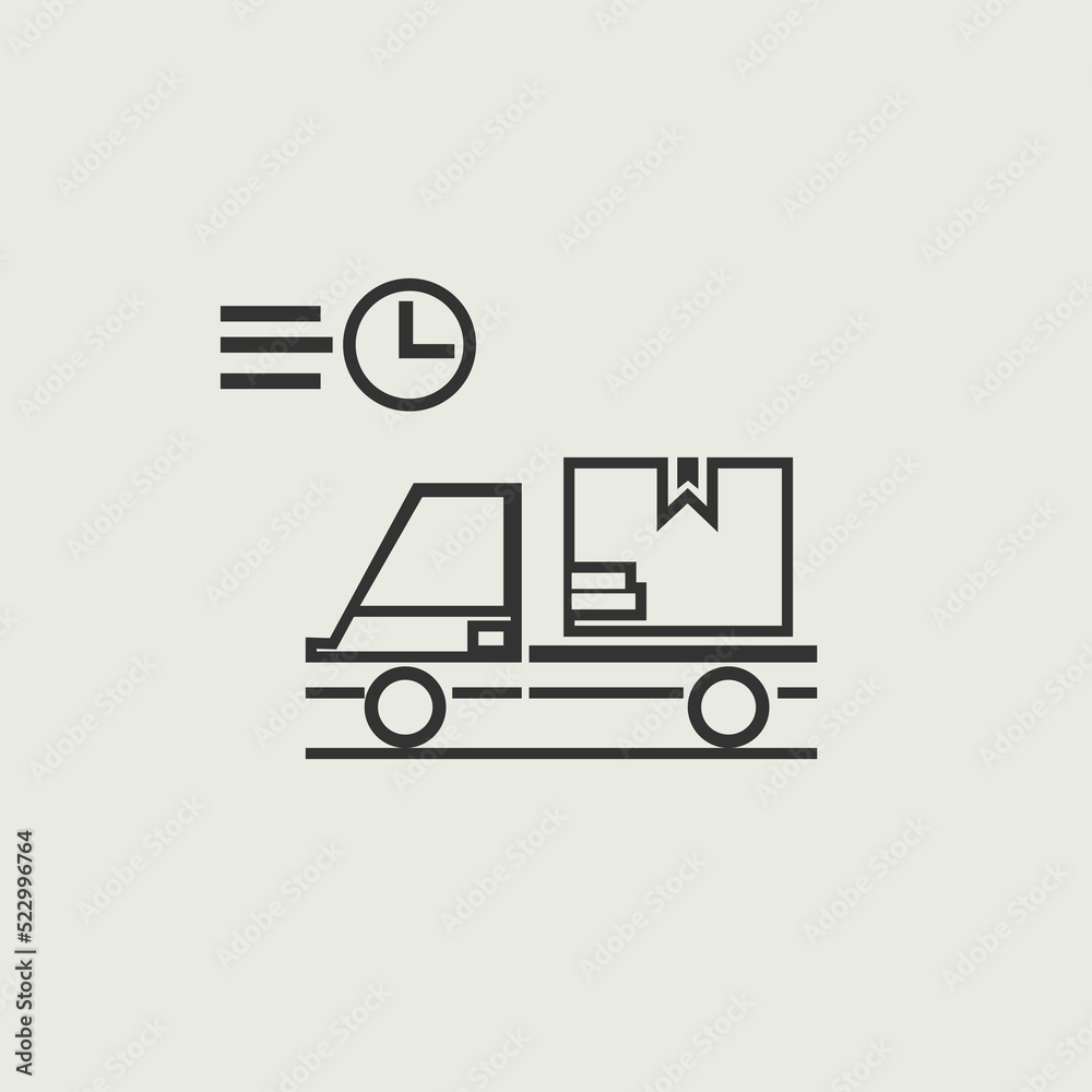 Express delivery icon