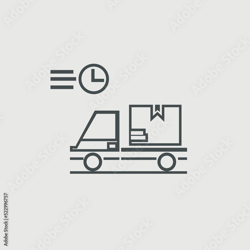 Express delivery icon