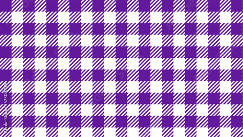 aesthetic purple tartan, gingham, plaid, checkers pattern wallpaper illustration, perfect for banner, wallpaper, backdrop, postcard, background for your design