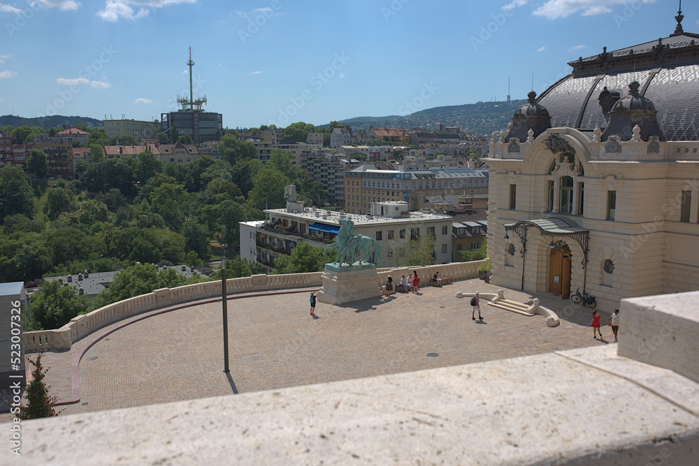 Pest city view