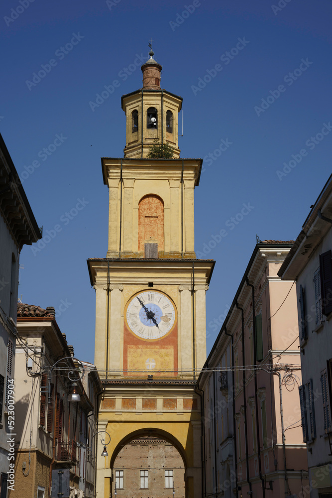 Historic buildings of Guastalla, Reggio Emilia, Italy