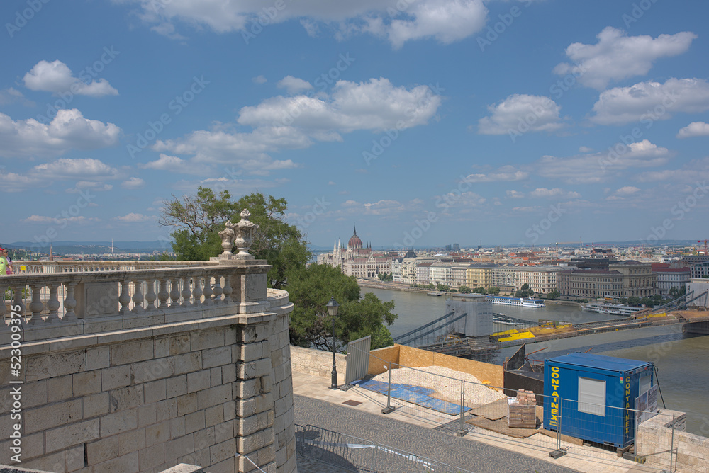 Pest wide angle view