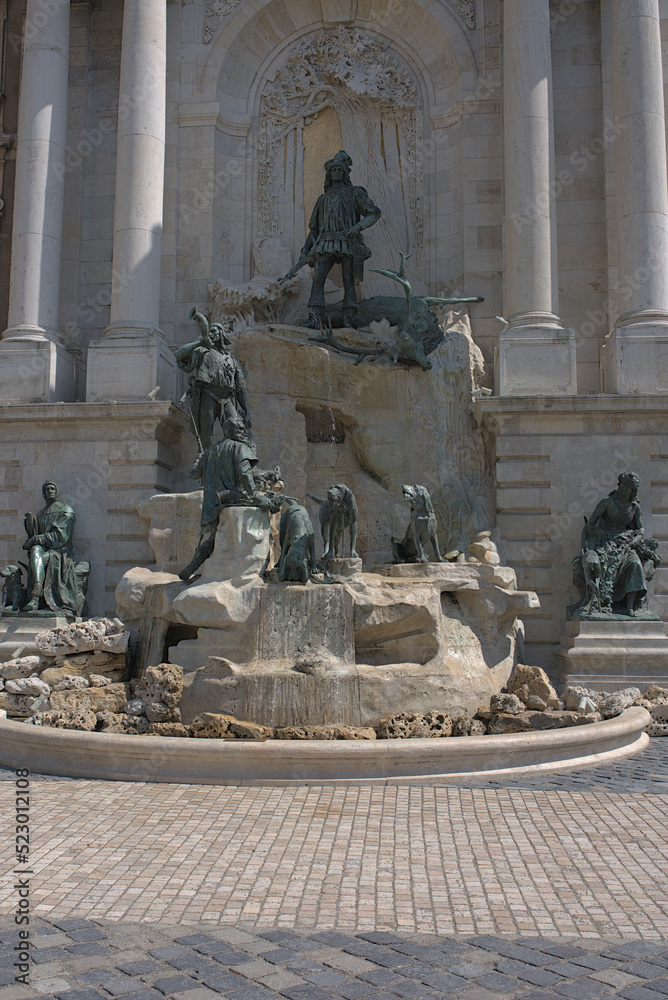 Matthias Corvinus statue