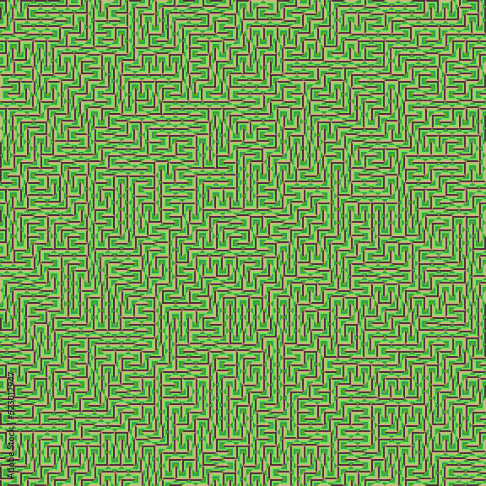 Color Rhombus tile tessellation pattern illustration Color Rhombus tile tessellation pattern illustration