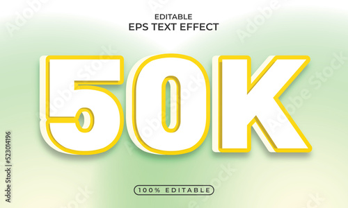 50k 3d text effect best design,50k social media followers and subscribers,50k youtube subscribers, Thank you 50k follower,3d followers background	
