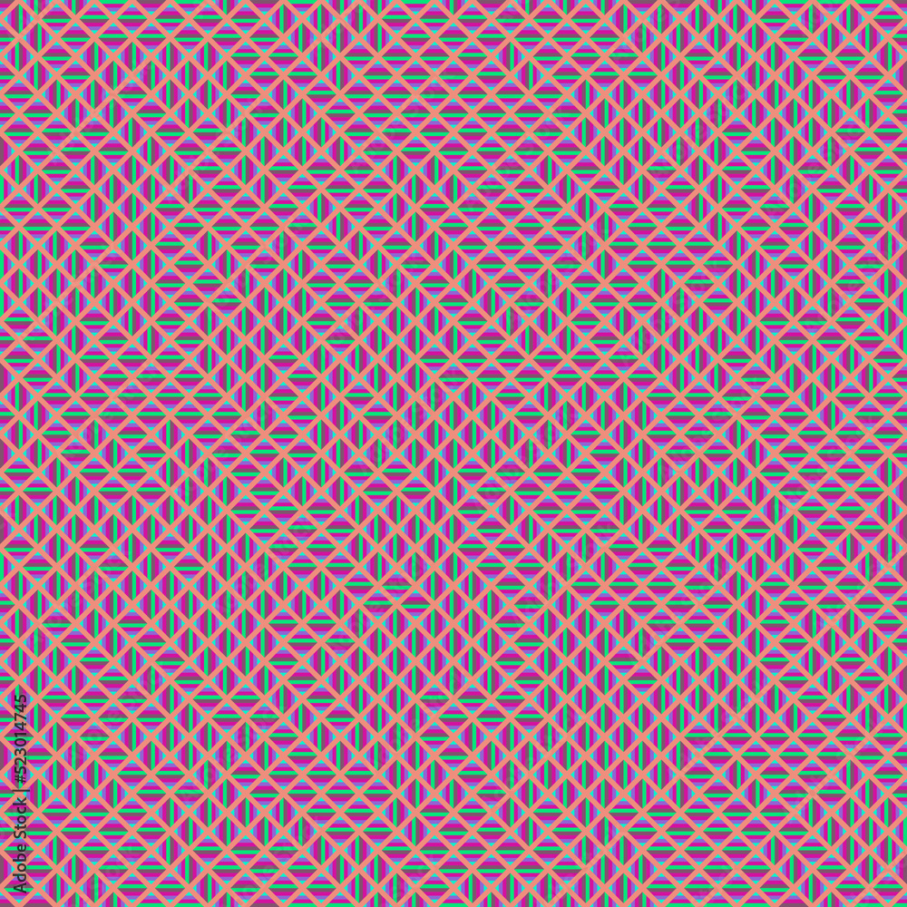 Color Rhombus tile tessellation pattern illustration Color Rhombus tile tessellation pattern illustration