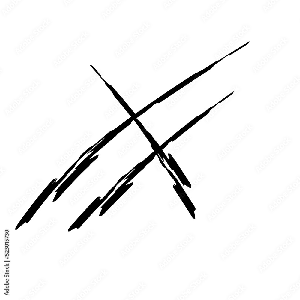 Naklejka premium Scratch vector elements, Cakar, Mark, Scratch Mark, Scratch illustratation