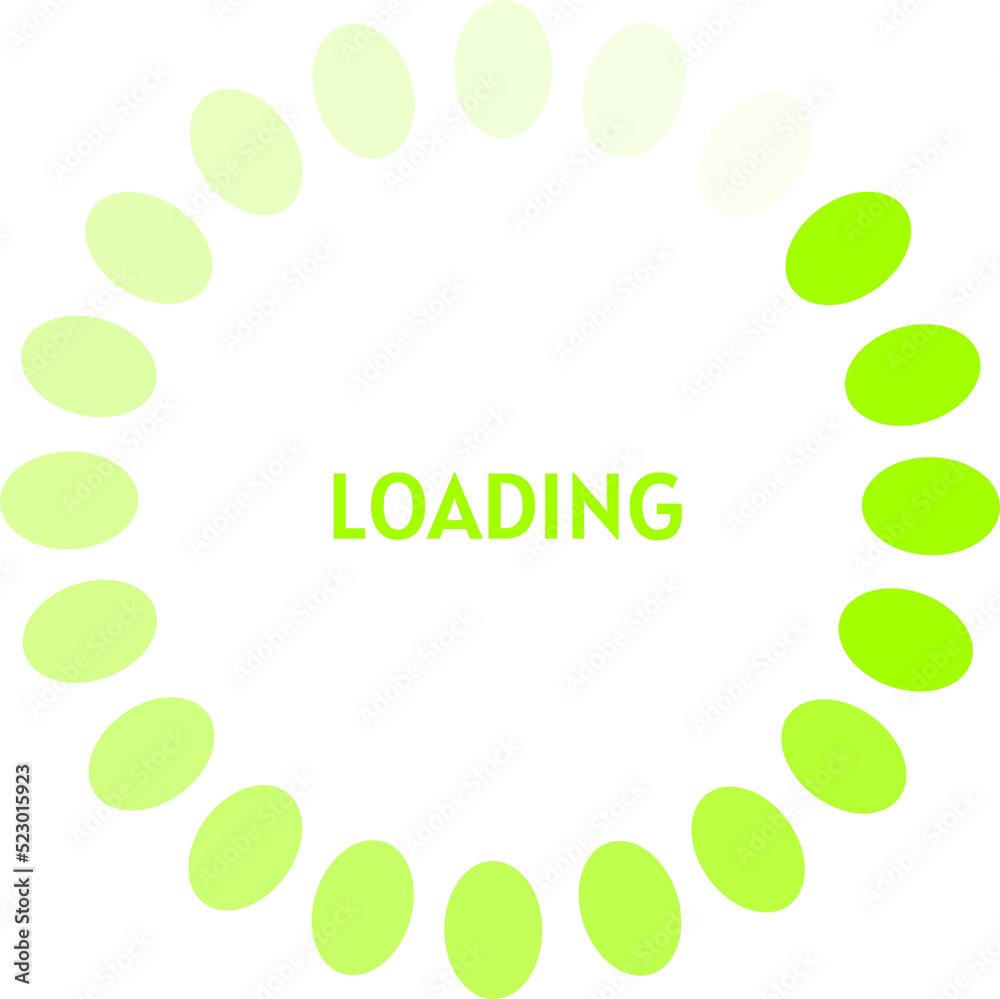 Circle load, download progress bar, round loader Circle load, download progress bar, round loader