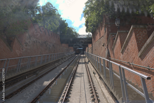 Obraz na płótnie Buda tram Margaret w salonie