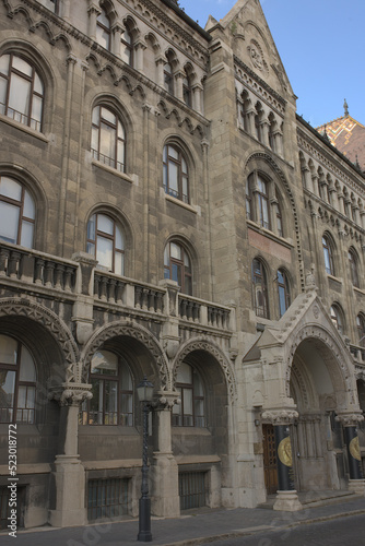 Obraz na płótnie Library exterior gothic architecture w salonie