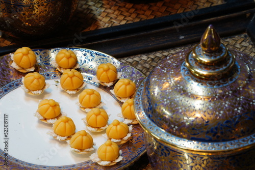 Ancient Thai bitters are displayed and sold at an event called Un Ai Rak, which is held in Bangkok, Thailand. photo