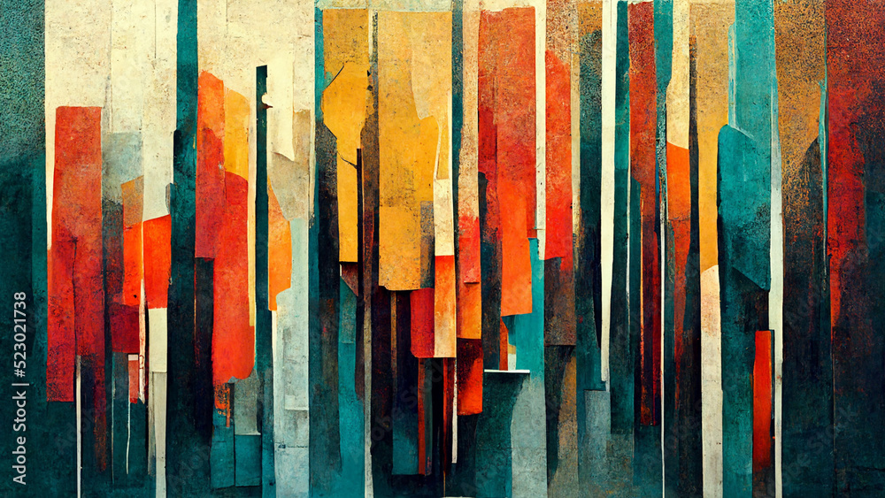 Obraz premium The colorful abstract picture .