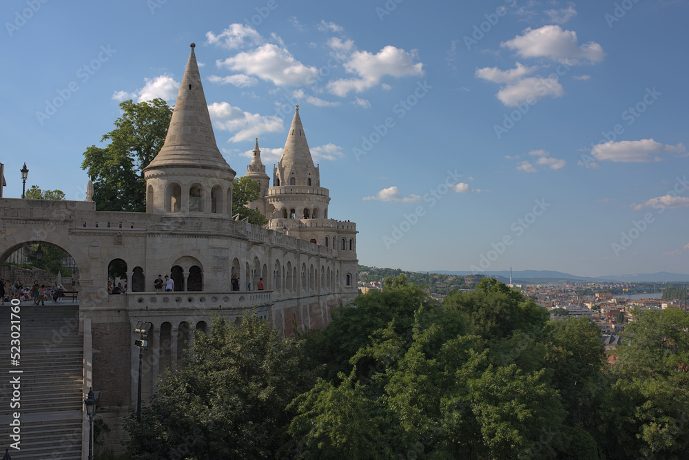 Budapest fishermen's bastion