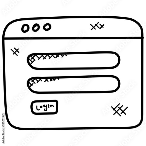 Login Screen 