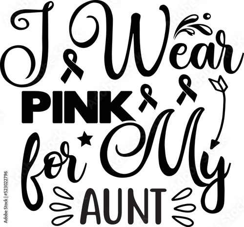 Breast cancer svg design cut files