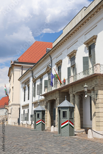 Photography Prime Minister's Office in Budapest city, Hungary