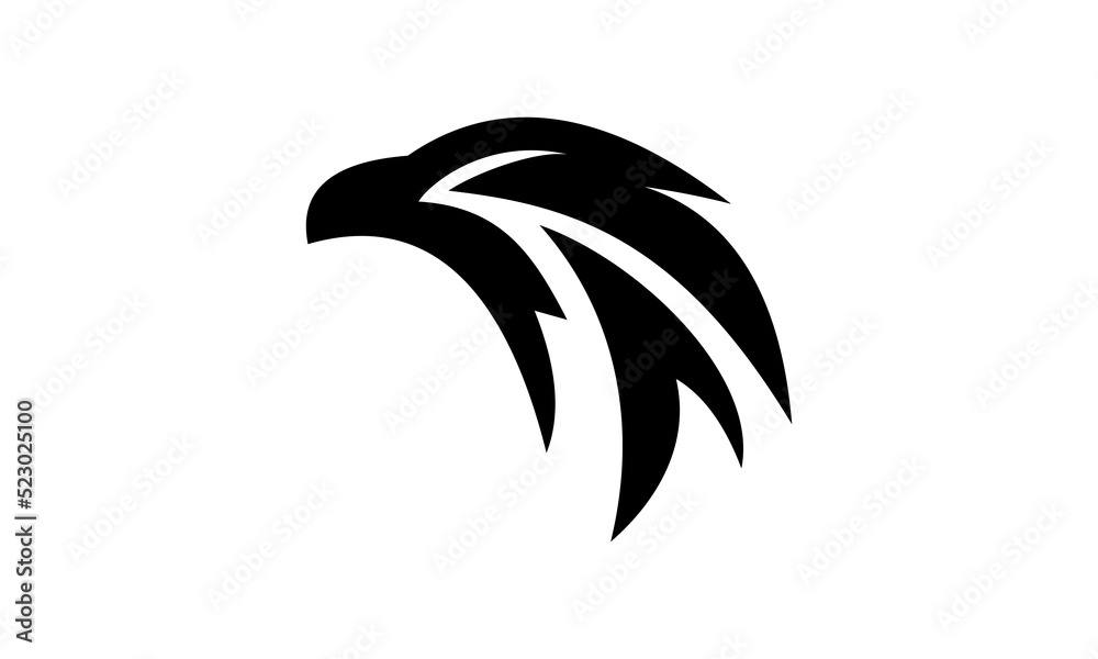 eagle head vector icon eagle head vector icon