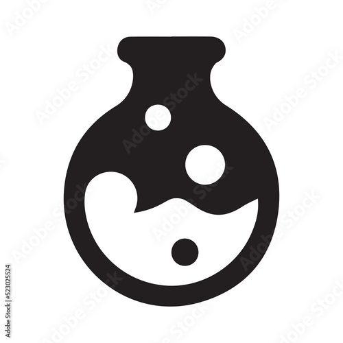 black and white vase. elixir. bottle. potion. medicine. test tube with liquid, poison, drug, medicine. chemistry. chemist. logo. icon. laboratory. simple black and white illustration.
extract. drink. 