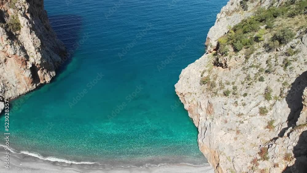The beach Vithouri in Evia, Greece The beach Vithouri in Evia, Greece
