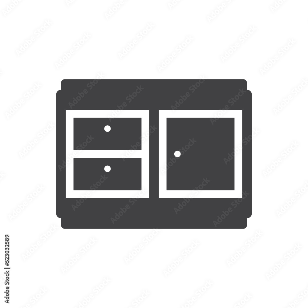 Fototapeta premium Cabinet Icon