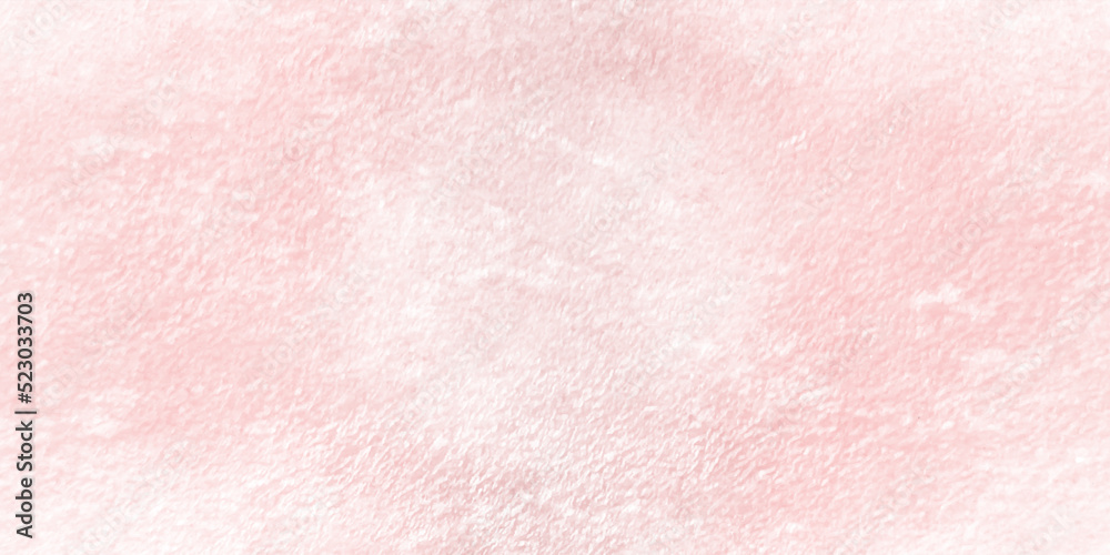 Lovely soft pink splash watercolor texture vector illustration, light pastel pink acrylic brush painted grunge textured, Empty smooth watercolor shades pink studio room background, pink paper texture.