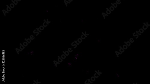 City Blocks - abstract particles background