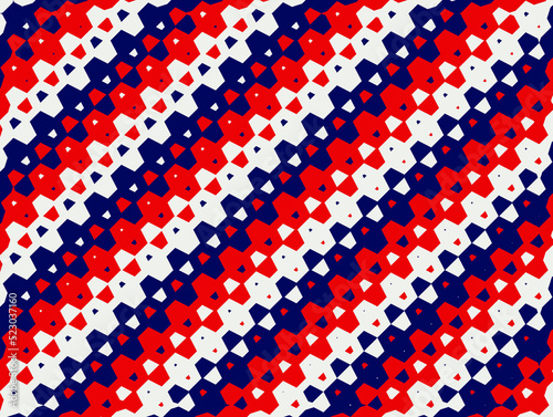 Red White and Blue pattern