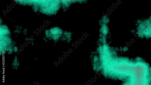 Clout - abstract particles background