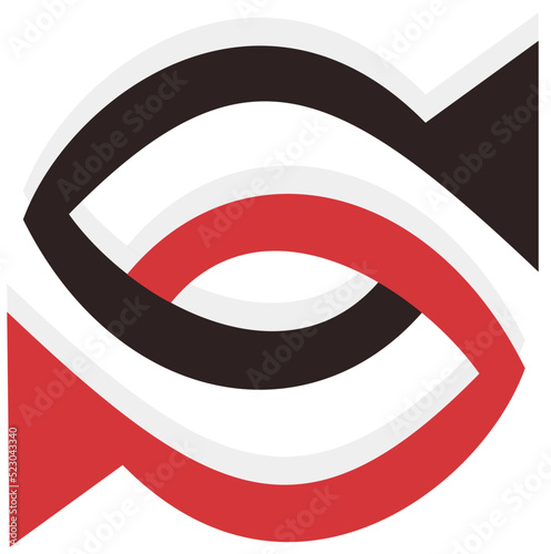 Poissons entrecroisés