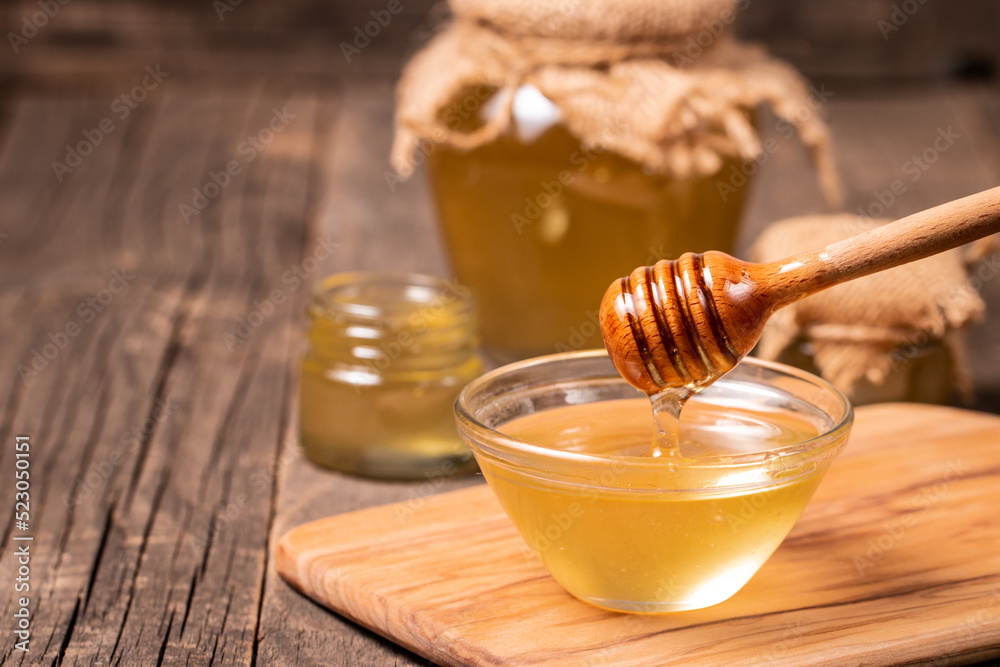 honey dipper and honeycomb honey dipper and honeycomb