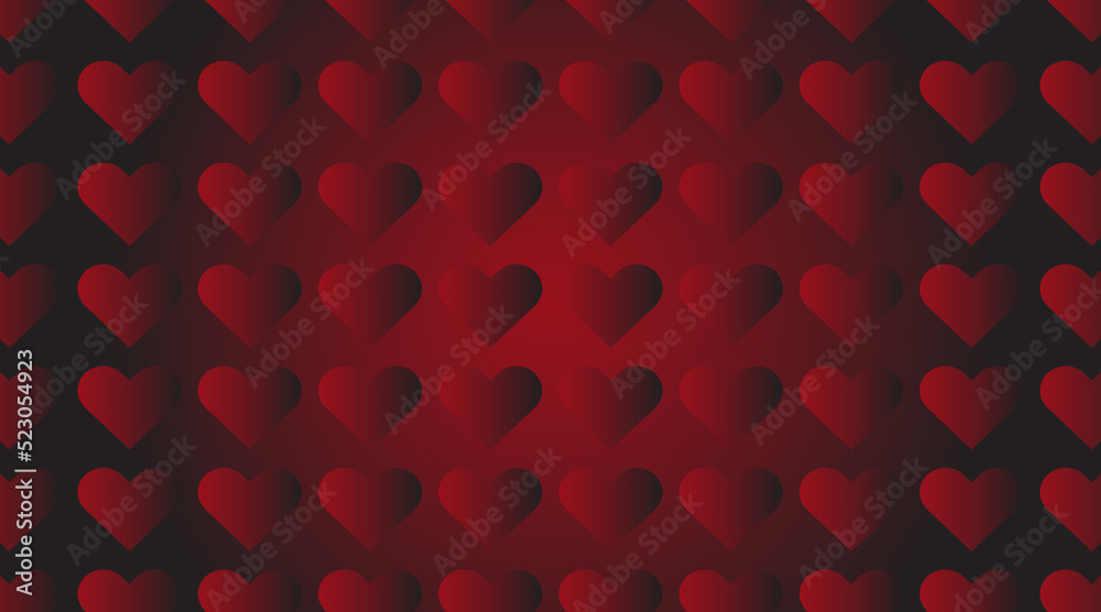 Red hearts seamless pattern. Love romantic theme. Vector abstract texture with small linear hearts. Stylish minimal design for wrapping, fabric, cloth, print, wedding decor Red hearts seamless pattern. Love romantic theme. Vector abstract texture with small linear hearts. Stylish minimal design for wrapping, fabric, cloth, print, wedding decor