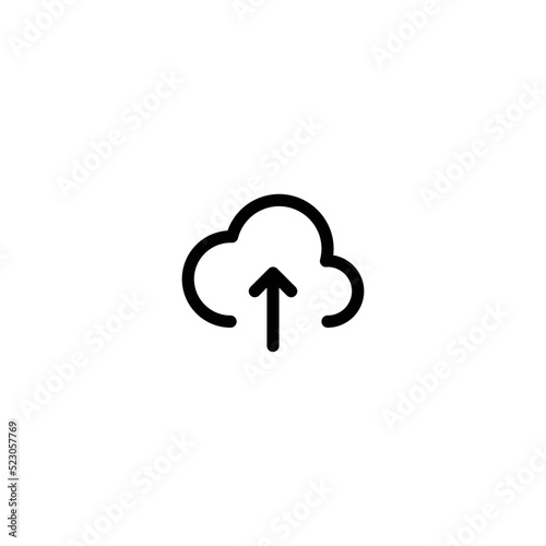 Cloud upload icon