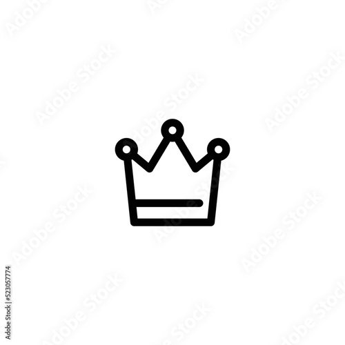 crown icon on a white background