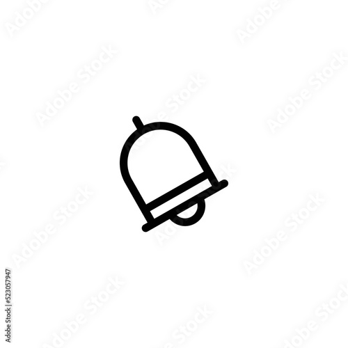 black and white bell