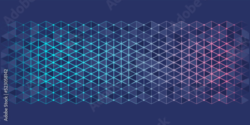 Geometry poligonal molecular structures in technology background science style Digital futuristic minimalism medical design