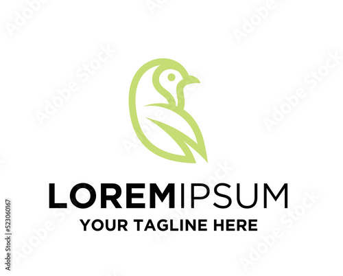 Blue robin logo template, bird logo design, robin logo vector art for business, robin line art