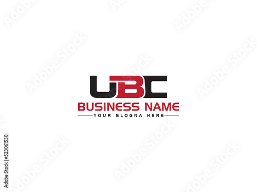 Abstract UBC Logo Icon, Colorful ubc Logo Letter Vector Art For All Kind Of Use photo